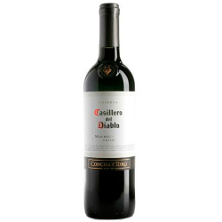 vinho tinto chileno casillero del diablo malbec concha y toro - 750ml
