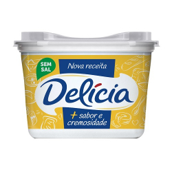 margarina delicia 500g s/sal