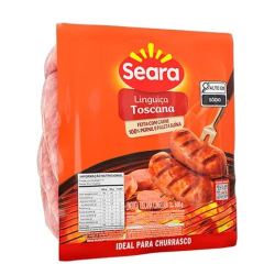 linguica seara toscana congelada 600g