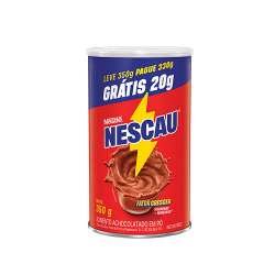 achocolatado nescau lev350g pag330g lata