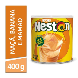 cereal infantil neston vitamina maca, banana e mamao 400g