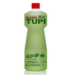 alcool tupi 1l 46,2 eucalipto