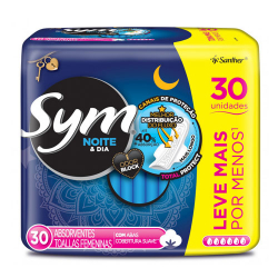 abs sym noite/dia c/30un c/abas suave