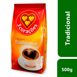 cafe 3 coracoes tradicional 500g