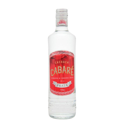 cachaca cabare 700ml prata