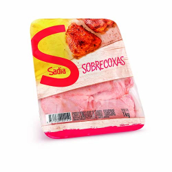 sobrecoxas congeladas de frango sadia 1kg