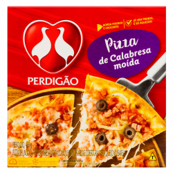 pizza calabresa moida perdigao caixa 460g