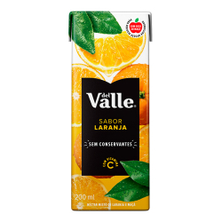 nectar del valle 200ml laranja