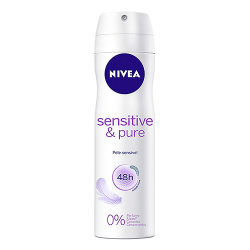 desodorante nivea sensitive & pure aerosol 150ml