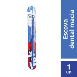 escova dental tek macia