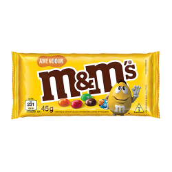 confeito mm chocolate e amendoim 49g