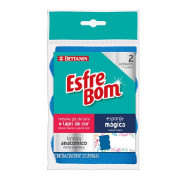 esponja magica esfrebom 2.unid