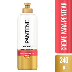 creme de pentear pantene cachos hidra-vitaminados cacheados 240g