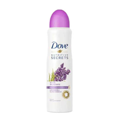 desodorante aerosol dove nutritive secrets lavandas e flores brancas 89gr