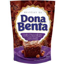 mistura para bolo dona benta chocolate com avela 450gr