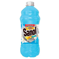 desinfetante sanol talco e flores brancas 2l