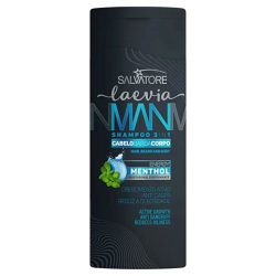 shampoo laevia 3x1 energy menthol 400ml