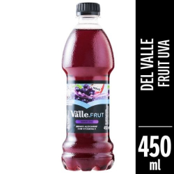 bebida refrescante del valle frut uva 450ml