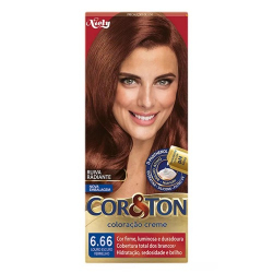 tintura cor & ton niely 66.6 vermelho com 75ml/50g