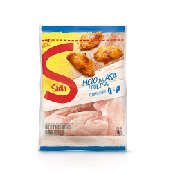 meio da asa sadia sem tempero congelado 1kg