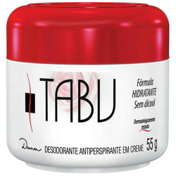 desodorante creme tabu 55g
