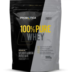 100% pure whey probiotica 900g. sache baunilha