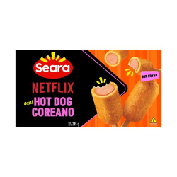 mini hot dog coreano seara 245g