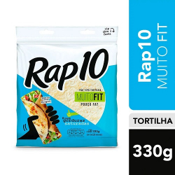 pao pullman tipo tortilhas light rap10 330g com 10unids