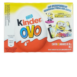 chocolate kinder ovo surpresa pj masks cxg