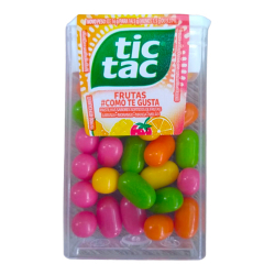 pastilha tic tac 14,5g frutas
