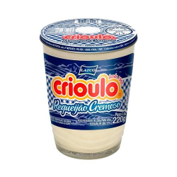 requeijao crioulo copo 220g trad