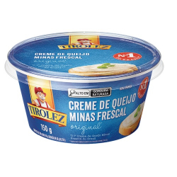 creme de queijo minas frescal 150g
