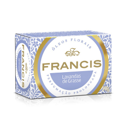 sabonete francis extrato de petalas de rosas lilas 90g
