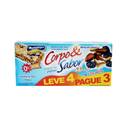 cereal corpo & sabor cast para 4x25g