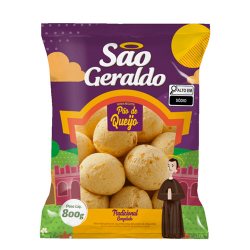 pao de queijo sao geraldo 800g coquetel