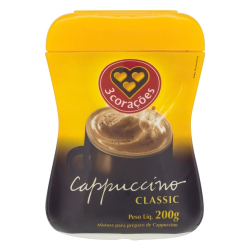 cappuccino 3 coracoes classic 200g