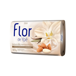 sabonete em barra flor de baunilha e amendoas flor de ype cartucho 85g