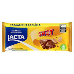 choc. barra lacta 145g shot