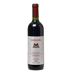 vinho tinto la quercia 750ml piemonte barber