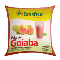 polpa brasfrut goiaba 100gr