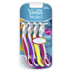 aparelho de depilacao gillette venus simply leve 4 pague 3