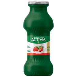 leite fermentado activia morango 150gr