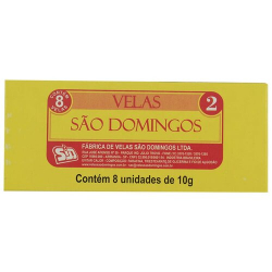 velas sao domingos comum n/2 - 8un
