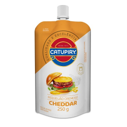requeijao catupiry sache 250g chedar
