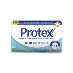 sabonete em barra antibacteriano protex duo protect cartucho 85g