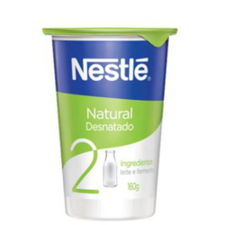iogurte nestle natural desnatado 160g