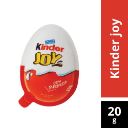 chocolate kinder ovo joy com 1 unidade