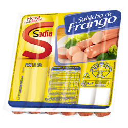 salsicha de frango sadia 500g