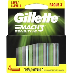 carga gillette mach 3 sensitive lv4 pg3