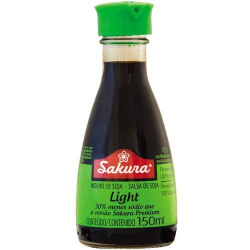 molho shoyu sakurra 150ml light pet
